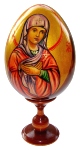 Icone de La Vierge Marie - Oeuf icone peinte