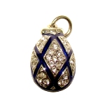 Pendentif oeuf - surprise Coq