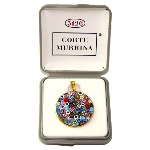 Pendentif Verre Murano Millefiori