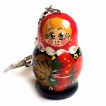 Porte-cles poupee russe