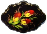 Broche russe - bijou fantaisie russe