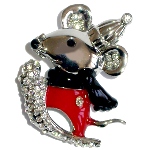 Broche souris - copie broche Fabergé