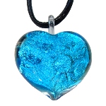 Coeur Murano - Pendentif 