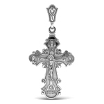 Croix orthodoxe en argent