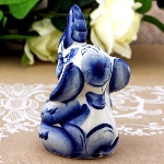 Elephant en porcelaine russe - Gjel