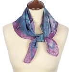 Foulard russe en soie - Bolero