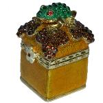 Grenouille - boite à bijou style Faberge