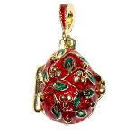 Oeuf Pendentif - Surprise Coccinelle copie Fabergé 