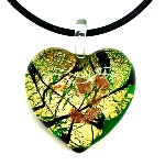 Pendentif Coeur Murano 