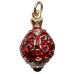 Pendentif Faberge style - Nicolas II Tsar russe 