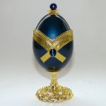 Boite à bijoux oeuf en coquille, inspiration oeuf Faberge