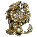 Broche Roi Lion