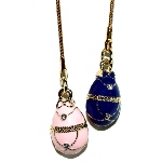 Collier fantaisie original femme - Oeufs pendentifs