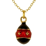 Copie pendentif Fabergé - Etoiles du Nord