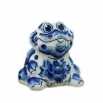 Figurine Grenouille collection en porcelaine