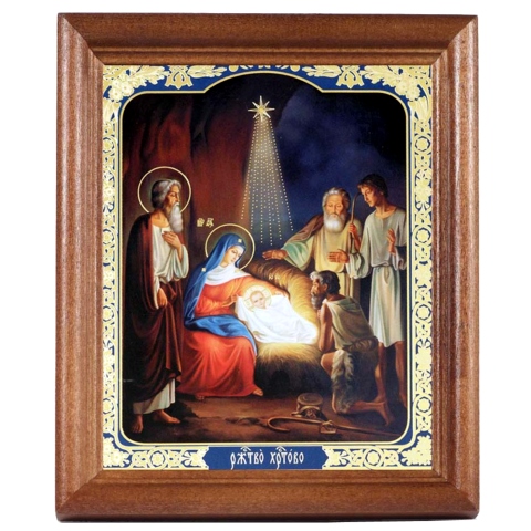 Icone de la Nativite du Christ