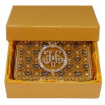 Tabatière - Coffret Couronnement monogramme Nicolas II réplique boite Faberge