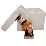 Chouette professeur - boite à bijou style Faberge