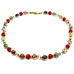 Collier verre Murano