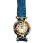 Montre femme colorée - Murano - Millefiori