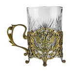 Porte verre à thé russe - Maman d'amour
