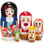 Poupee Blanche Neige -  Matriochka