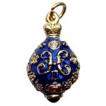 Copie Pendentif Faberge - Tsar russe Nicolas II 