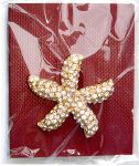 Broche étoile de mer - copie Faberge