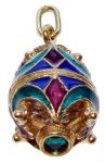 Pendentif Oeuf Fabergé