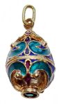 Pendentif Oeuf Fabergé